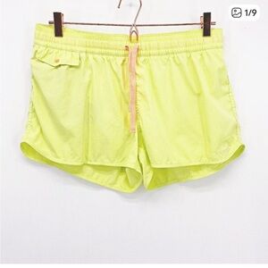 Patagonia Women's Neon Yellow Athletic Shorts